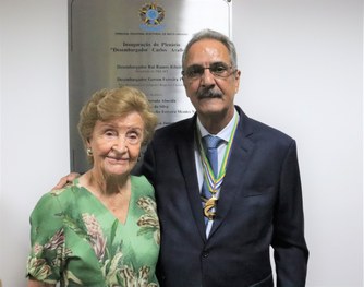 TRE-MT DESCERRAMENTO DE PLACA DO PLENÁRIO PRESIDENTE E DONA IDA