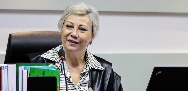 TRE-MT Desembargadora Maria Helena Póvoas 07.03.17 Presidente do TRE-MT Desembargadora Maria Helena Póvoas em 07.03.17 - Foto: Alair Ribeiro/TRE-MT