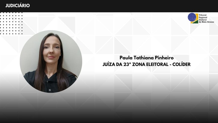 TRE-MT DESIGNAÇÃO DA JUÍZA ELEITORAL DE COLÍDER TRE-MT DESIGNAÇÃO DA JUÍZA ELEITORAL DE COLÍDER