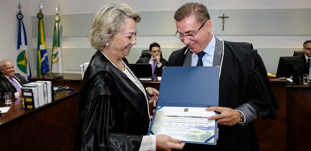 TRE-MT Despedida Juiz Flávio Bertin Despedida do Juiz membro Flávio Alexandre Martins Bertin em 12/12/2016 - Foto: Alair Ribeiro/TRE-MT
