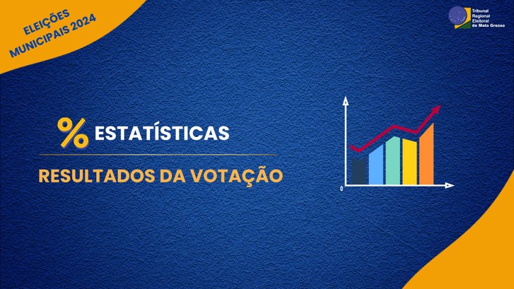 TRE-MT ESTATISTICAS DOS RESULTADOS DA VOTACAO - ELEICOES 2024 TRE-MT ESTATISTICAS DOS RESULTADOS DA VOTACAO - ELEICOES 2024