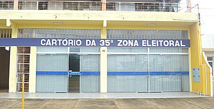 TRE-MT fachada cartório eleitoral 35ª zona eleitoral Juína fachada cartório eleitoral 35ª zona eleitoral Juína