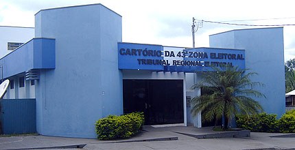 TRE-MT fachada cartório eleitoral 43ª zona eleitoral sorriso fachada cartório eleitoral 43ª zona eleitoral sorriso