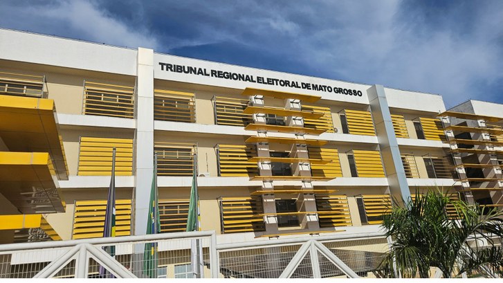 TRE-MT FACHADA DA SEDE DO TRE-MT ATUALIZADA