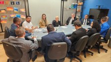 TRE-MT Fluxo de trânsito em locais de votação de Cuiabá é tema de reunião entre TRE-MT e Semob