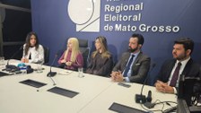 TRE-MT Gabinete da Propaganda é instalado pelo TRE-MT com foco em transparência e segurança elei...