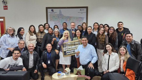 Guaraná com a Presidência - Ascom, Presidência e Gab de Juízes-membros 1
