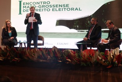 TRE-MT I ENCONTRO DE DIREITO ELEITORAL - DESEMBARGADORA