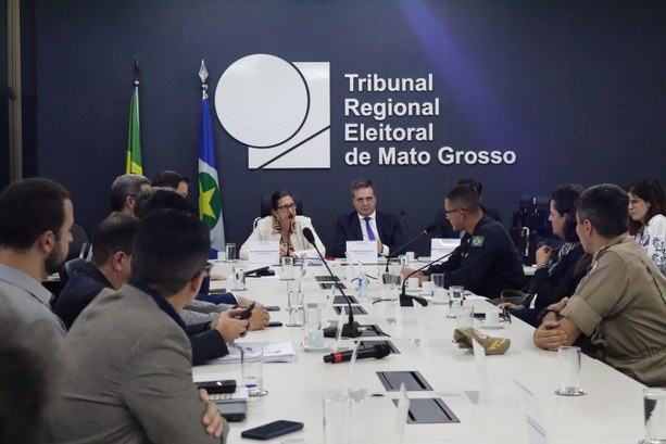 TRE-MT INSTALAÇÃO DO GGI DAS ELEIÇÕES 2024 - CAPA TRE-MT INSTALAÇÃO DO GABINETE DE GESTÃO INTEGRADA - ELEIÇÕES 2024