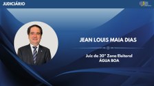 TRE-MT Juiz Jean Louis Maia Dias assume 30ª Zona Eleitoral, com sede em Água Boa