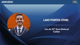 TRE-MT Juiz Laio Portes Sthel é o novo titular da 23ª Zona Eleitoral, de Colíder