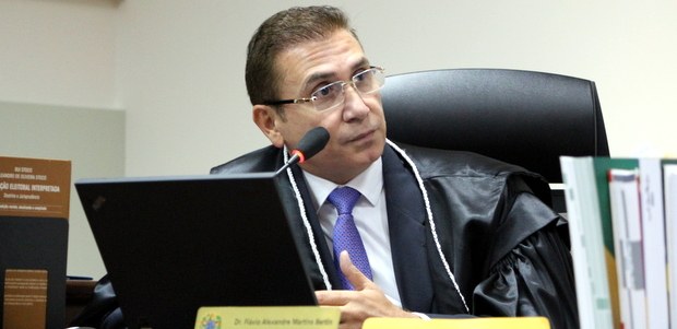 TRE-MT Juiz-membro Flávio Alexandre Bertin 02.06.16 Foto: Alair Ribeiro/TRE-MT