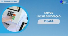 TRE-MT Justiça Eleitoral cria quatro novos locais de votação em Cuiabá