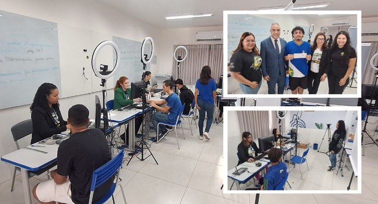 TRE-MT Justiça Eleitoral leva programa a escola no Pedra 90 e incentiva jovens a tirar o primeiro título TRE-MT Justiça Eleitoral leva programa a escola no Pedra 90 e incentiva jovens a tirar o primeir...