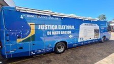 TRE-MT Justiça Eleitoral Móvel atenderá população de Barão de Melgaço de 27/04 a 30/04