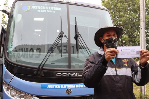 TRE-MT JUSTIÇA ELEITORAL MÓVEL EM MATA CAVALO TRE-MT JUSTIÇA ELEITORAL MÓVEL EM MATA CAVALO