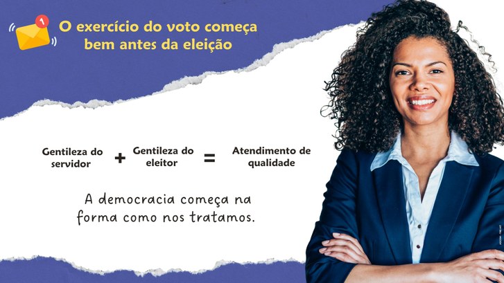 TRE-MT lança campanha para fortalecer qualidade no atendimento e diálogo junto a sociedade TRE-MT lança campanha para fortalecer qualidade no atendimento e diálogo junto a sociedade