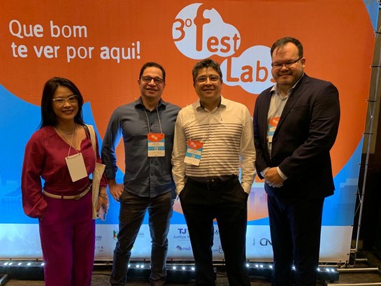 TRE-MT marca presença no 3° Encontro Nacional dos Laboratórios de Inovação TRE-MT marca presença no 3° Encontro Nacional dos Laboratórios de Inovação