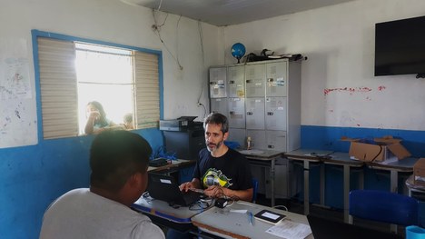 TRE-MT MUTIRÃO NA ALDEIA PERIGARA - ELEITOR ATENDIDO