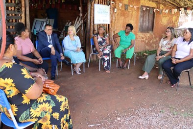 TRE-MT MUTIRÃO NA COMUNIDADE DE MATA CAVALO - 1