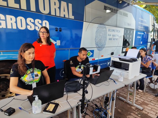 TRE-MT MUTIRÃO NO BAIRRO PEDRA 90 EM CUIABÁ - CAPA