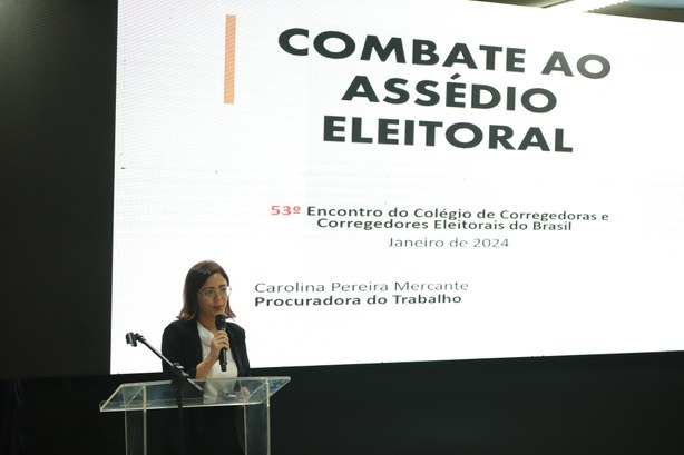 TRE-MT PALESTRA DE COMBATE AO ASSÉDIO ELEITORAL TRE-MT PALESTRA DE COMBATE AO ASSÉDIO ELEITORAL