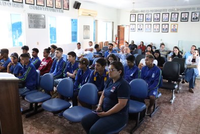 TRE-MT PALESTRA DO JUIZ EM ACORIZAL - 1