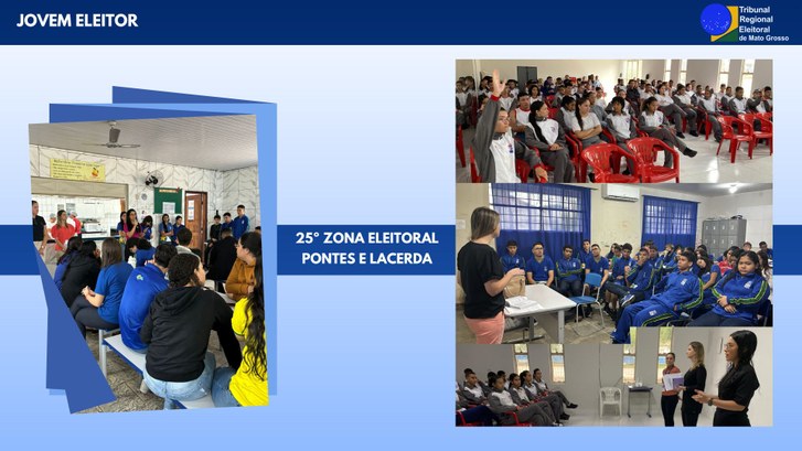 TRE-MT PALESTRA E ALISTAMENTO JOVEM - PONTES E LACERDA TRE-MT PALESTRA E ALISTAMENTO JOVEM - PONTES E LACERDA
