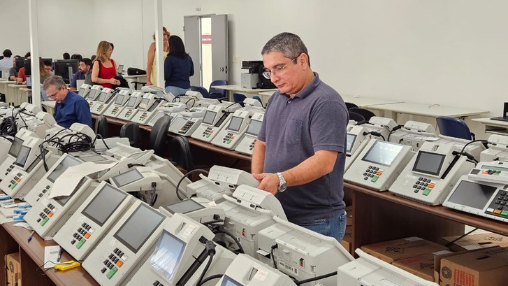 TRE-MT participa do Teste em Campo dos Sistemas de Totalização e Ecossistema da Urna TRE-MT participa do Teste em Campo dos Sistemas de Totalização e Ecossistema da Urna