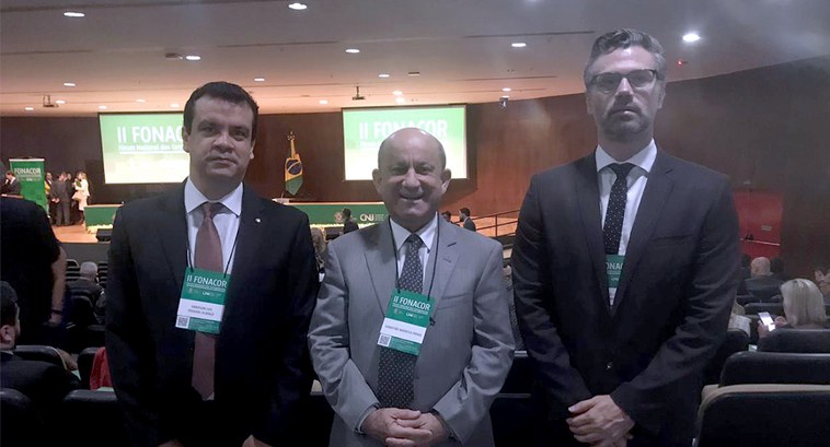 TRE-MT participa em Brasília do II Fórum Nacional das Corregedorias (Fonacor) Foto tirada em Brasilia no evento do FOnacor