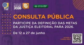 TRE-MT Participe da consulta pública para elaboração das metas nacionais da Justiça Eleitoral