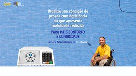 TRE-MT Possui deficiência ou mobilidade reduzida? Informe à Justiça Eleitoral até 06/05