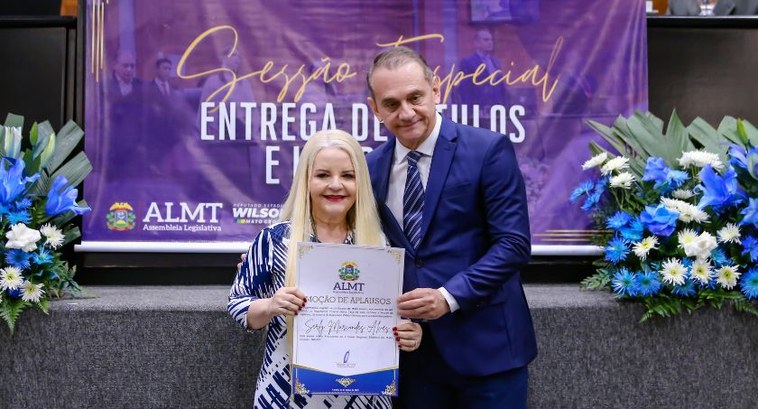 TRE-MT Presidente do TRE-MT recebe Moção de Aplausos da Assembleia Legislativa - VALE ESTA