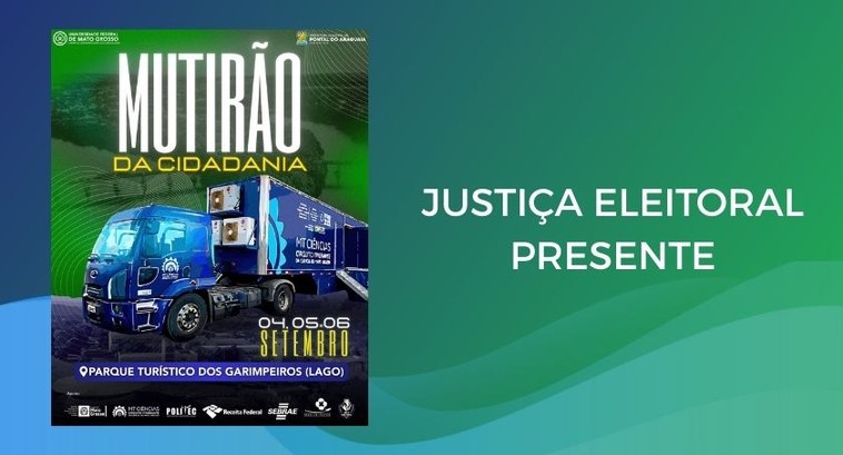 TRE-MT promove atendimentos em Pontal do Araguaia, no “Mutirão da Cidadania” TRE-MT promove atendimentos em Pontal do Araguaia, no “Mutirão da Cidadania”