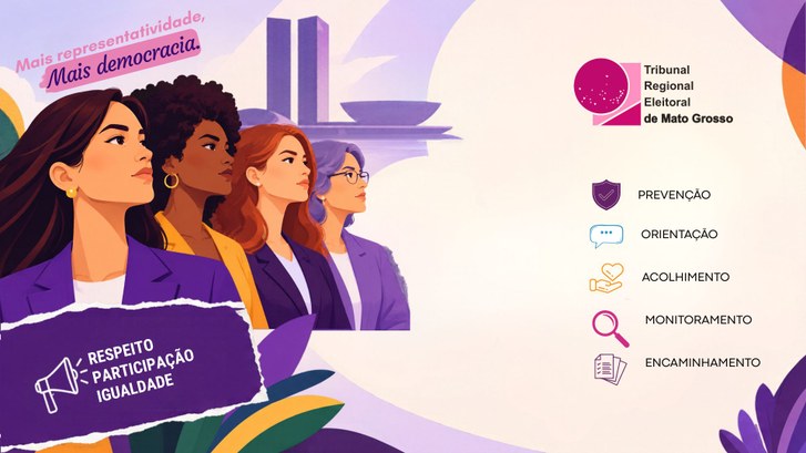 TR-EMT Protocolo reforça prevenção e combate à violência política contra mulheres