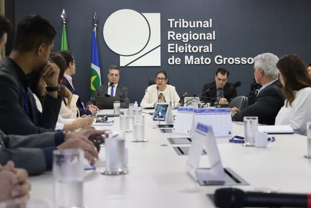 TRE-MT REUNIAO ACOMPANHAMENTO PLANO DAS ELEICOES