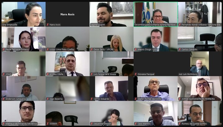 TRE-MT REUNIAO COM JUIZES E JUIZAS ELEITORAIS PREVIA DA ELEICAO TRE-MT REUNIAO COM JUIZES E JUIZAS ELEITORAIS PREVIA DA ELEICAO