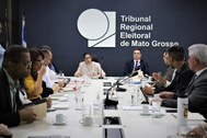 TRE-MT REUNIÃO PLANEJAMENTO E CUMPRIMENTO DE METAS