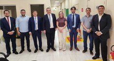 TRE-MT visita prédio da Justiça Federal em Juína e confirma mudança do cartório da 35ª Zona Elei...