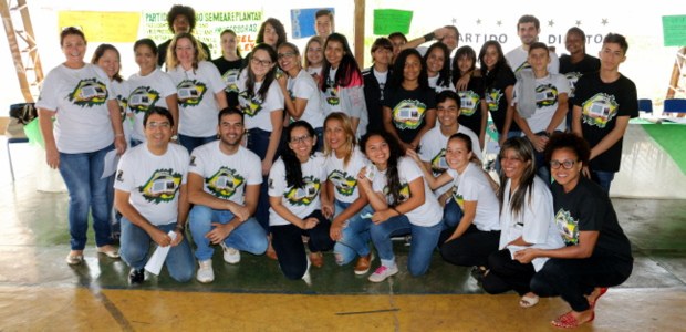 TRE-MT Voto Consciente 2016 Escola André Luiz Lançamento Voto Consciente Escola André Luiz da Silva Reis - Foto: Alair Ribeiro/TRE-MT