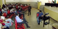 Palestra Voto Consciente realizada pelo juízo da 36ª Zona Eleitoral de Itiquira-MT