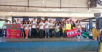 Projeto Voto Consciente na Escola Estadual Fernando Leite de Campos.