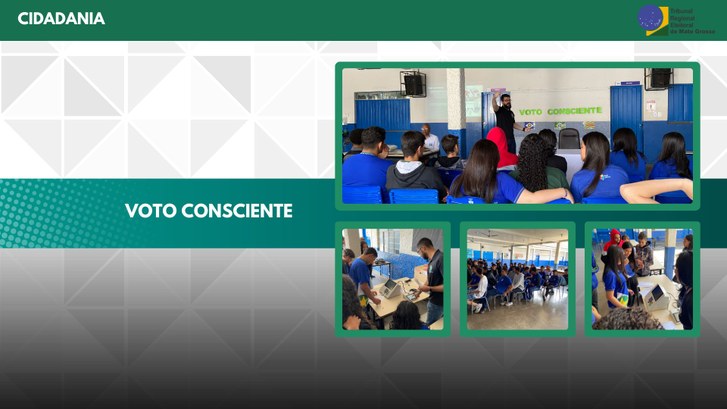 TRE-MT VOTO CONSCIENTE NA 9ª ZONA ELEITORAL DE BARRA DO GARÇAS TRE-MT VOTO CONSCIENTE NA 9ª ZONA ELEITORAL DE BARRA DO GARÇAS