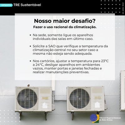 TRE Sustentável:  consumo de energia