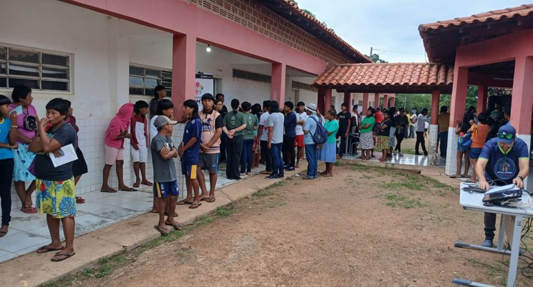 Três aldeias da etnia Xavante, em Campinápolis, receberão atendimento itinerante da Justiça Elei...