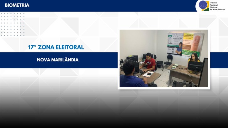 Biometria é ampliada em Nova Marilândia com criação de Posto Eleitoral Biometria é ampliada em Nova Marilândia com criação de Posto Eleitoral