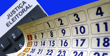 Calendário geral Calendário geral e urna eletrônica