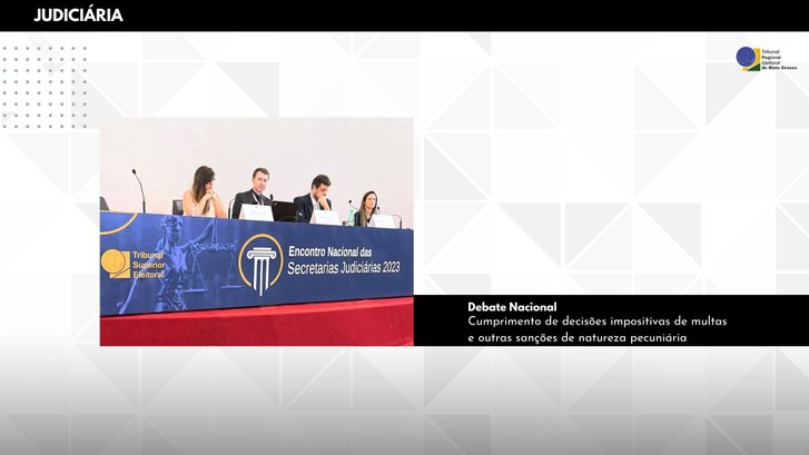 Encontro Nacional de Secretarias Judiciárias 2023 O Encontro Nacional de Secretarias Judiciárias 2023, sediado no TSE em Brasília, foi um importan...