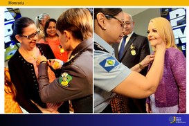 A Justiça Eleitoral de Mato Grosso foi agraciada com a Medalha de Mérito da Força Tática da Polí...
