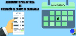 Agendamento para Entrega de Prestação de Contas de Campanha